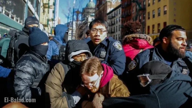 NYPD Arrests Over Dozen Protesters in Homeland Security Confrontation