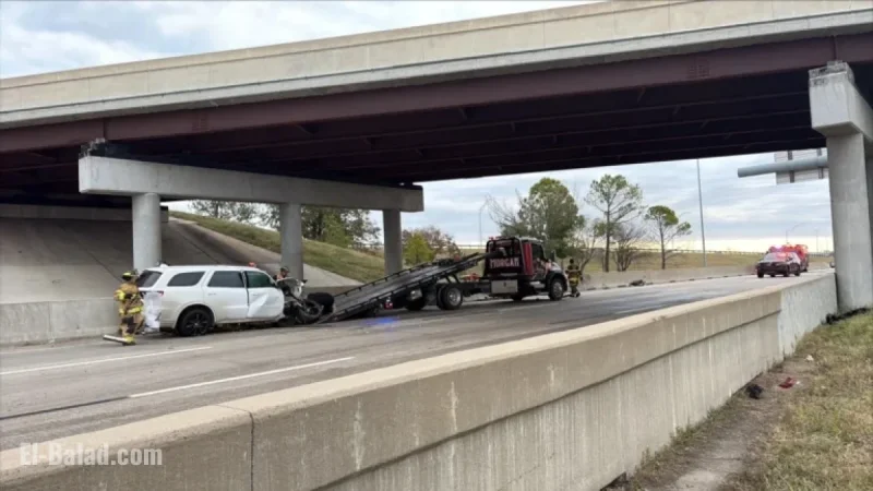 Rollover Crash on Westbound I-244 Injures Several, Reports OHP