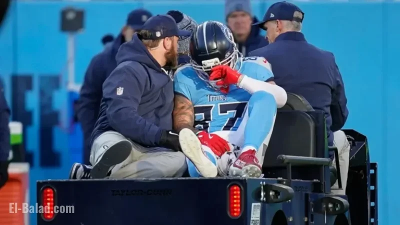 Titans’ WR Xavier Restrepo Injured, Carted Off Against Jaguars