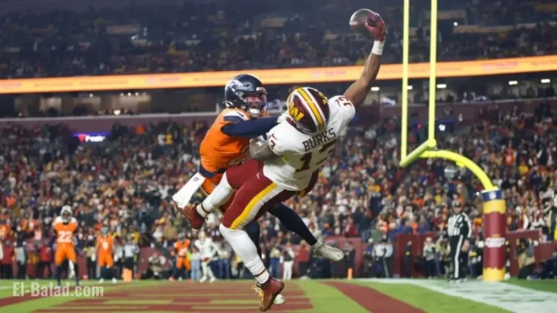Treylon Burks Shines with One-Handed TD Catch on Sunday Night Football