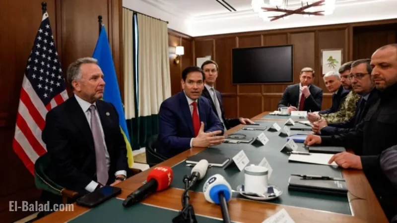 US, Ukraine Hold ‘Very Productive’ Peace Talks, Rubio Reports