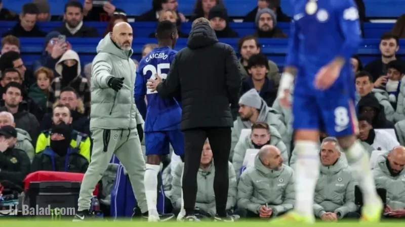 Enzo Maresca Criticizes Referees After Chelsea’s Draw with Arsenal