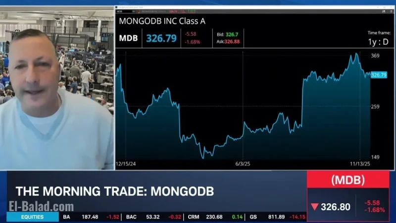 MDB stock: MongoDB stock rockets on blowout Q3 and higher full-year outlook