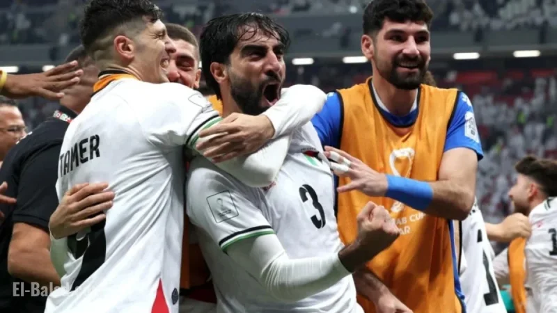 Palestine’s Historic Arab Cup Win: Emotional Scenes and Tearful Celebrations