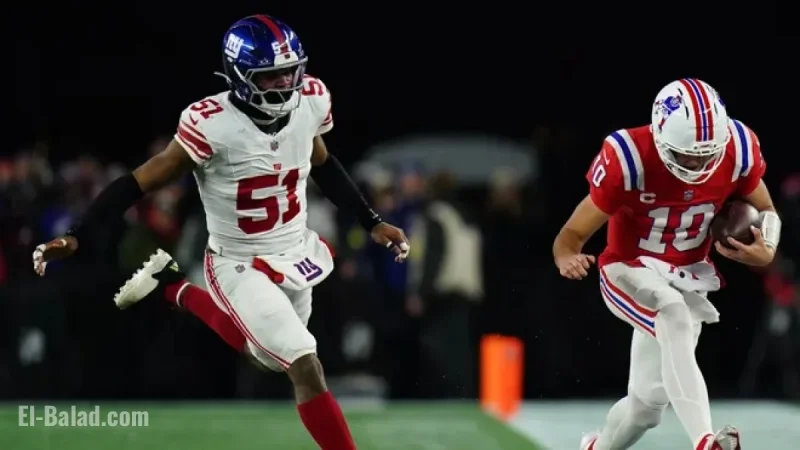 Why Abdul Carter Was Benched vs. Patriots as Mike Kafka Faces Heat: What We Know After the Giants’ 33–15 Loss