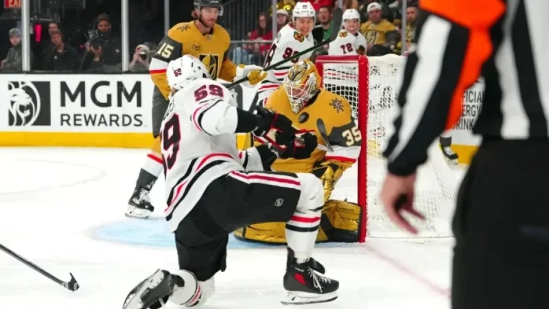 Blackhawks vs Golden Knights: Lineup Preview and Viewing Info for Game 26