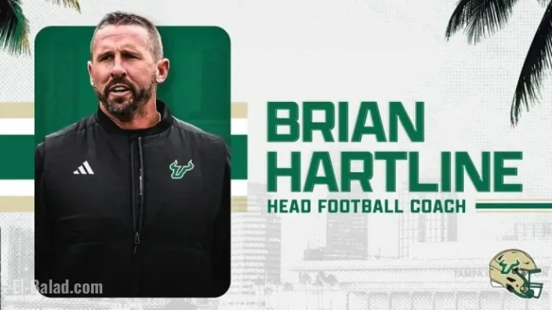 Brian Hartline Appointed as USF Football’s Seventh Head Coach