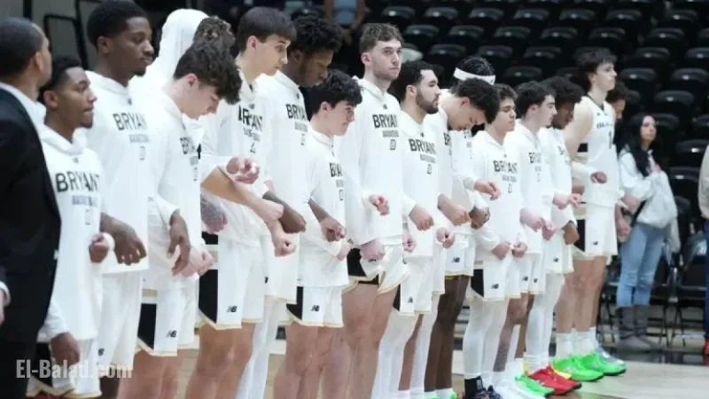 Bryant Faces Stonehill Tuesday Night at Chace, 6 PM
