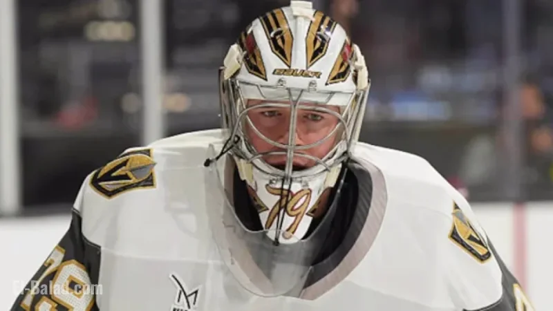 Carter Hart Leads Golden Knights Against Blackhawks