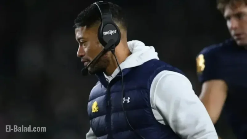 Giants’ Interest in Marcus Freeman is ‘Humbling,’ Says Notre Dame Coach