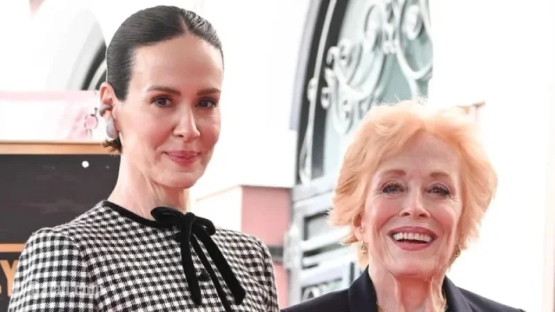Holland Taylor Reveals Rare Details on Sarah Paulson Romance During Walk of Fame Speech