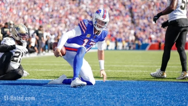 Josh Allen Tops All-Time QB Rushing TDs, Ranks 25th Among Running Backs