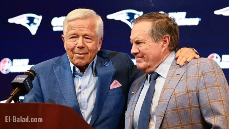 Kraft and Belichick Nominated for 2026 Hall of Fame Ballot