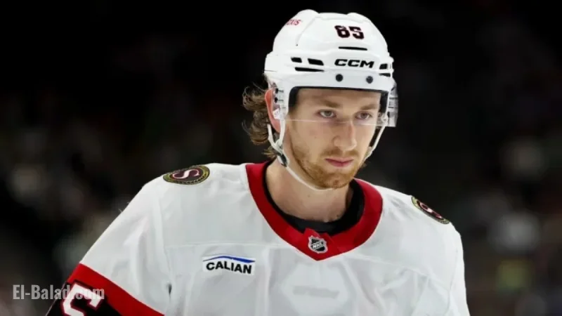 Michael Jordan, Andre Agassi, Stoicism Shape Senators’ Jake Sanderson