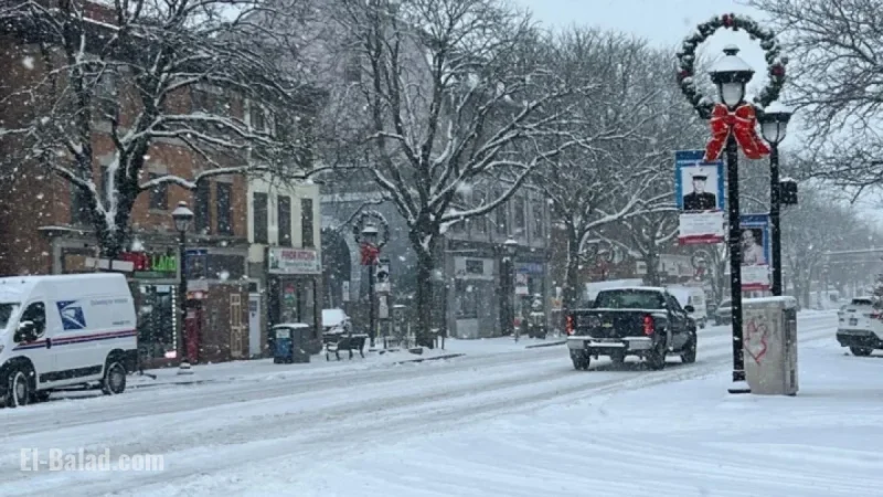 Snowfall Sweeps Across the Region: Stunning Photos