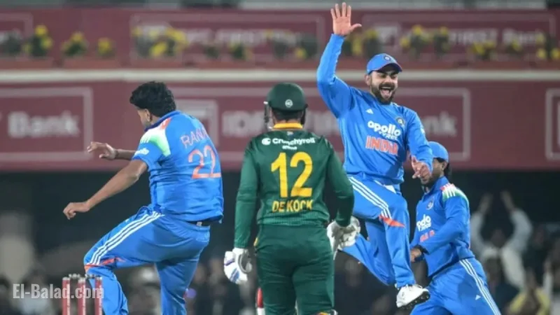 South Africa Seeks Victory in Raipur After Ranchi Thriller: IND vs SA 2nd ODI Preview