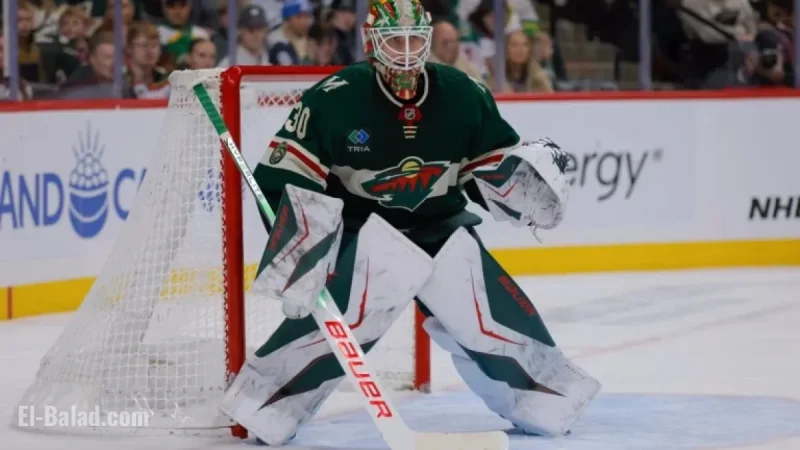 Wallstedt Named Rookie of the Month