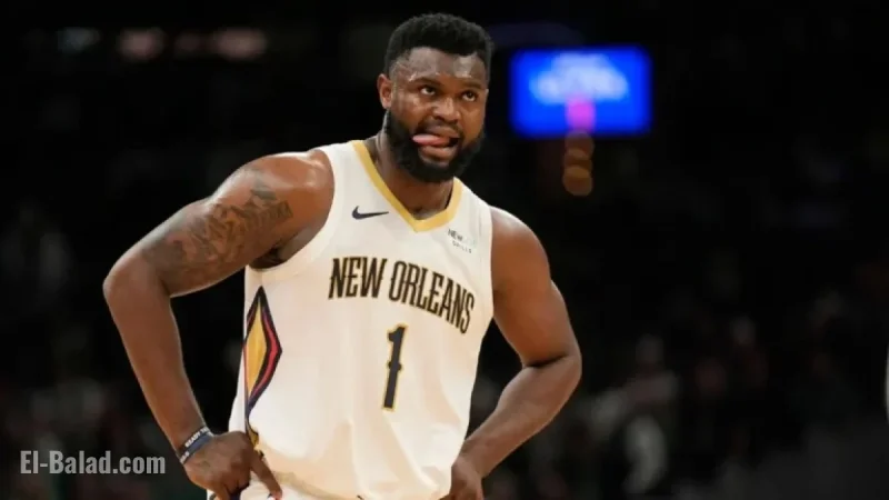 Zion Williamson Sidelined: Pelicans Star Suffers Right Adductor Injury