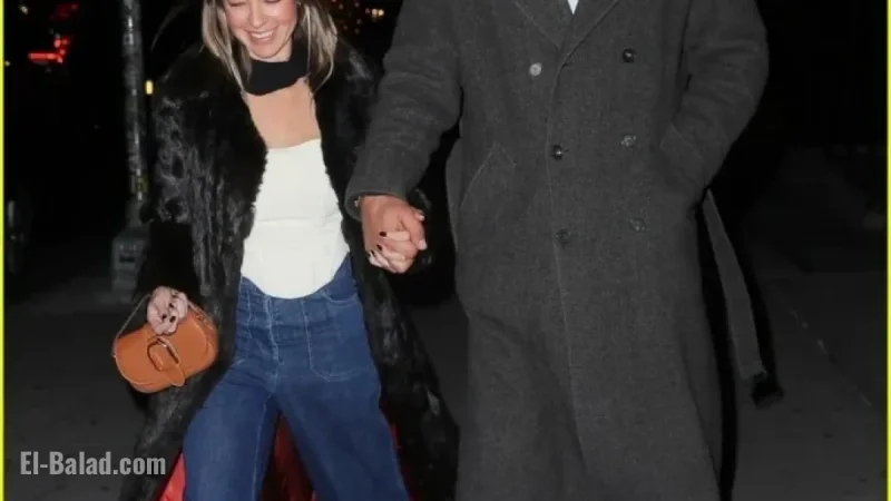 Brandon Sklenar and Girlfriend Courtney Salviolo Seen in NYC Press Tour