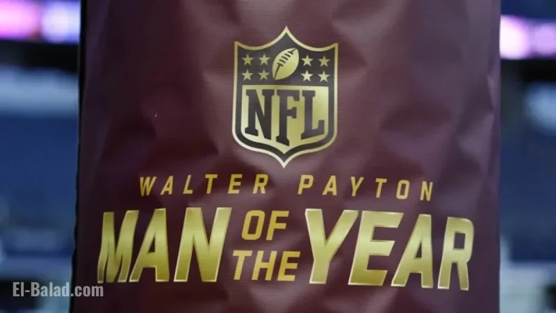 NFL Announces 2025 Walter Payton Man of the Year Award Winners