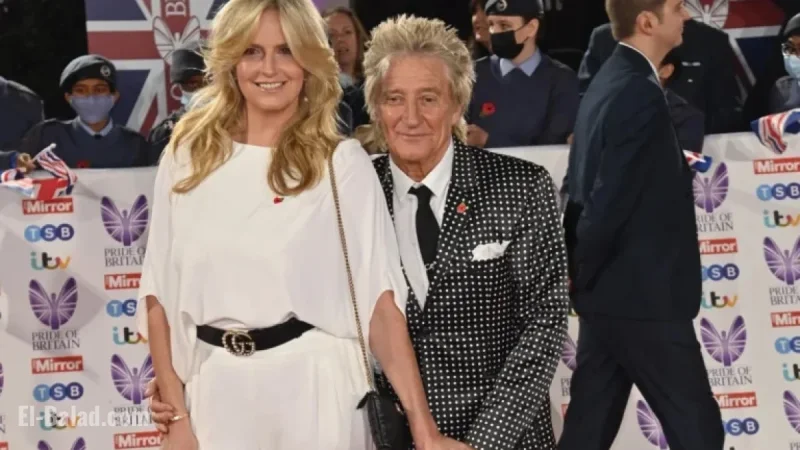 Penny Lancaster treasures her love with Sir Rod Stewart as a gift