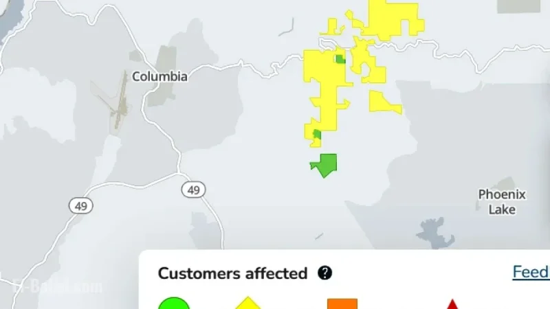 PG&E Restores Power to Yankee Hill Customers Once Again