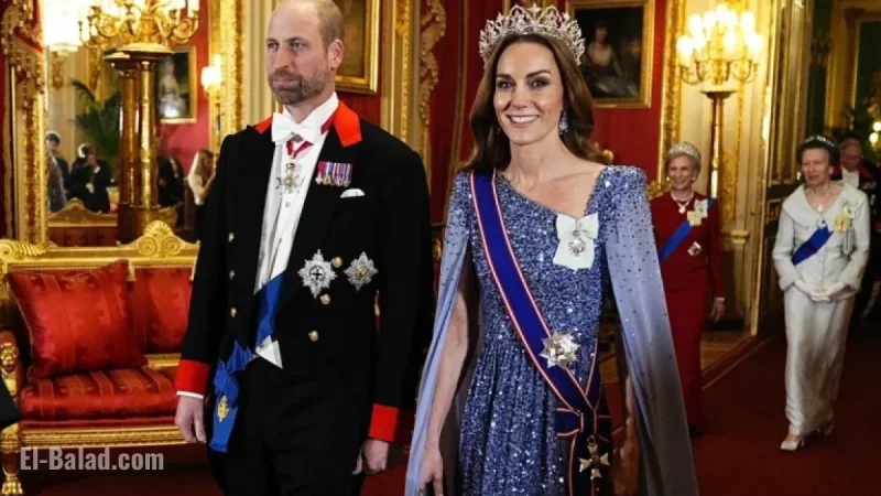 Princess of Wales Wows in Indian Circlet at German State Banquet