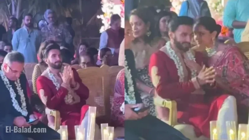 Ranveer Singh and Deepika Padukone Shine at Goa Cousin’s Wedding