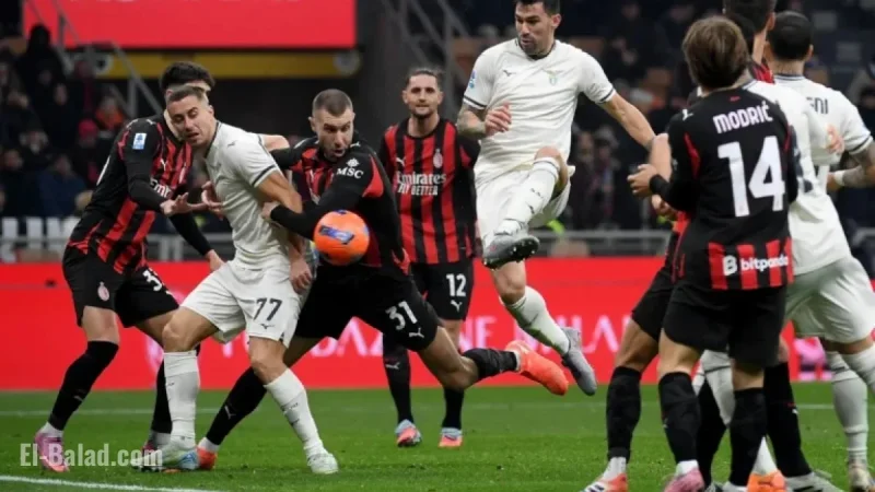 Referee and VAR Discuss Tense Milan vs. Lazio Pitchside Incident
