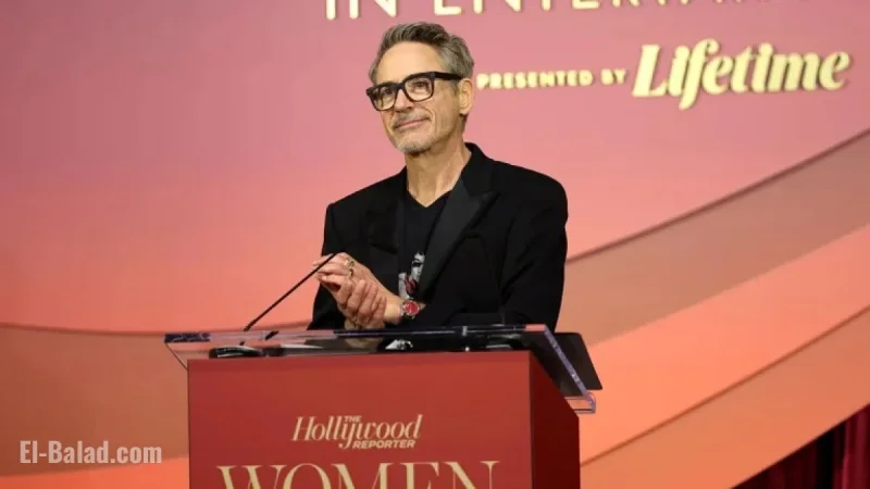 Robert Downey Jr. Lightheartedly Roasts Gwyneth Paltrow at Entertainment Gala