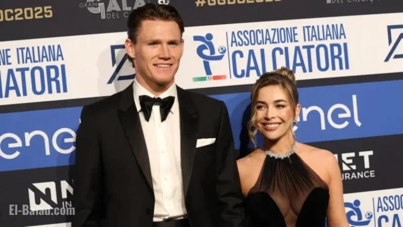 Scott McTominay’s Girlfriend Dazzles in Sheer Dress at Major Award Win