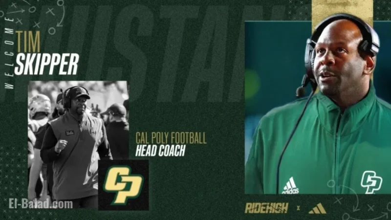 Tim Skipper Appointed as Cal Poly’s Head Football Coach