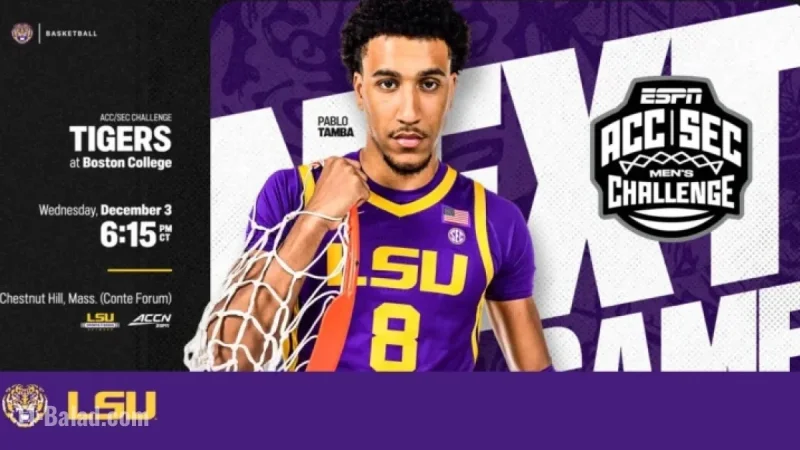 Undefeated Tigers Face ACC/SEC Challenge at Boston College