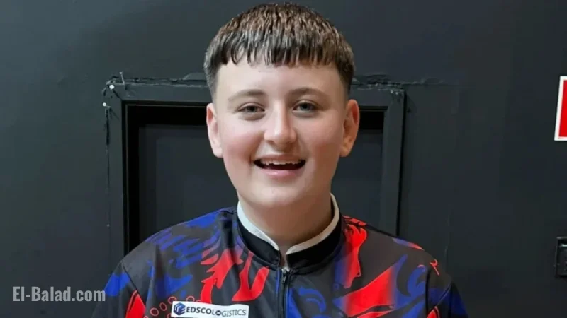 15-Year-Old Lawrie Upsets No. 2 Seed in World Championship, Admits to Nine-Darter