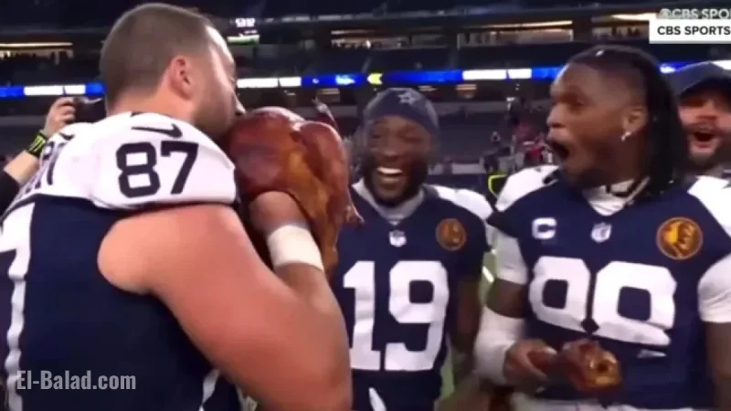 Cowboys Star Sparks Controversy with Thanksgiving Turkey Stunt