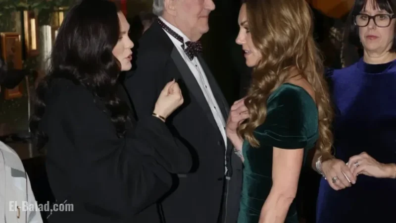 Jessie J Defies Protocol to Hug Princess Kate