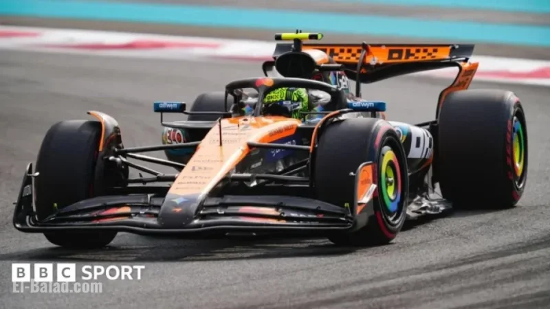 Lando Norris Outpaces Max Verstappen in Abu Dhabi GP Title-Decider Practice
