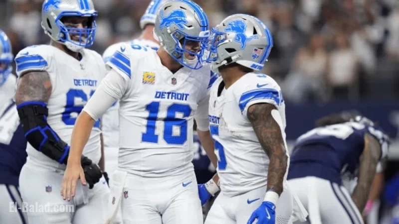 Lions Score: Early Lead on TNF as Detroit Punches First Against Cowboys