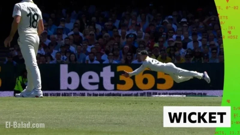 Marnus Labuschagne’s Stunning Catch Highlights England’s Collapse in Ashes Test