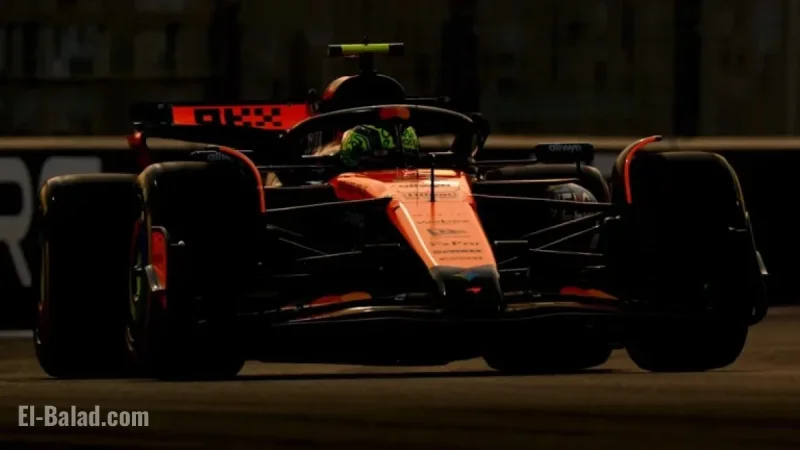 Norris Dominates Verstappen in Abu Dhabi FP2 Session
