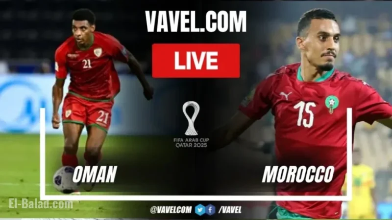Oman vs Morocco: Live Score Updates for 2025 FIFA Arab Cup