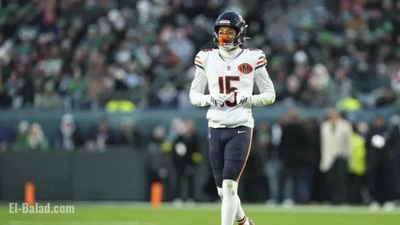 Rome Odunze to Miss Bears vs. Packers Week 14 Showdown