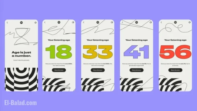 Spotify Reveals Your Listening Age in 2025 Wrapped