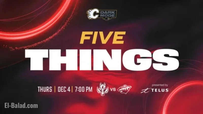 Top 5 Highlights: Flames Take on Wild