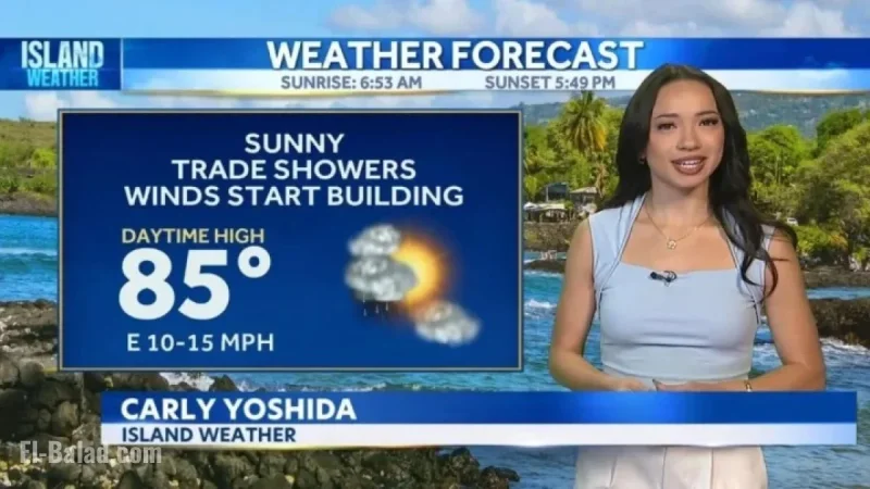 Trade Winds Strengthen as Weak Front Dissipates Westward