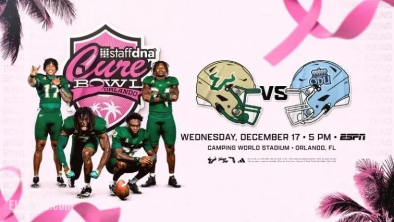 USF Faces ODU in Cure Bowl Showdown