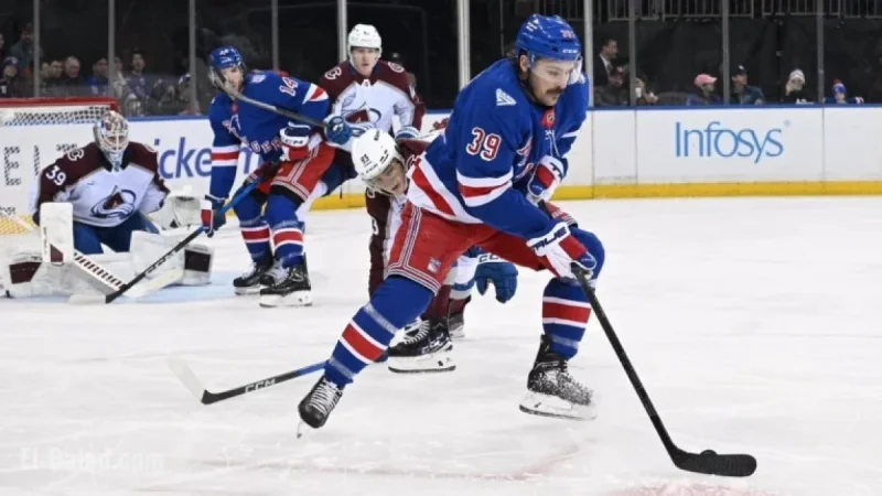 Avalanche Edge Rangers in Overtime with Nate McKinnon’s Winning Goal