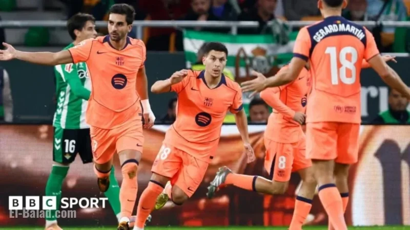 Barcelona Faces Real Betis: Live Spanish La Liga Scores & Updates