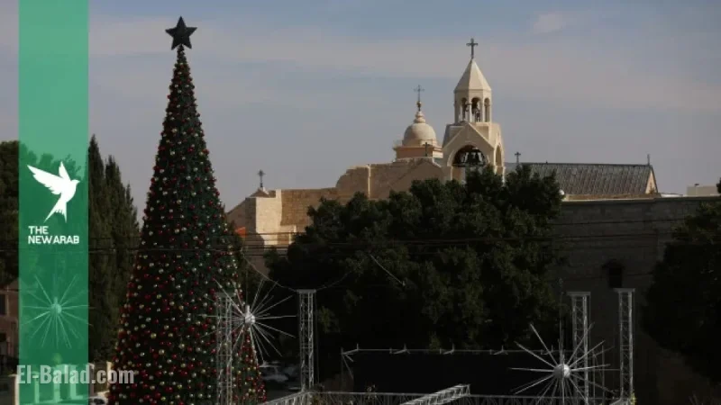 Bethlehem’s Christmas Lights Illuminate Amid Palestinian Struggles
