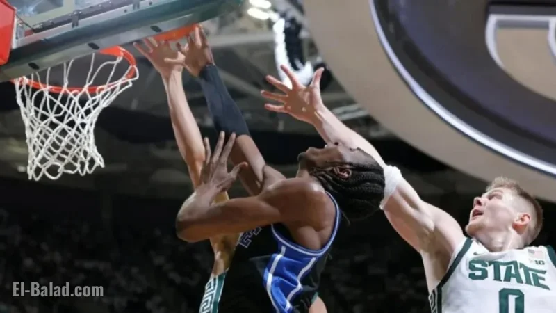Cameron Boozer Leads No. 4 Duke to 66-60 Victory over No. 7 Michigan State